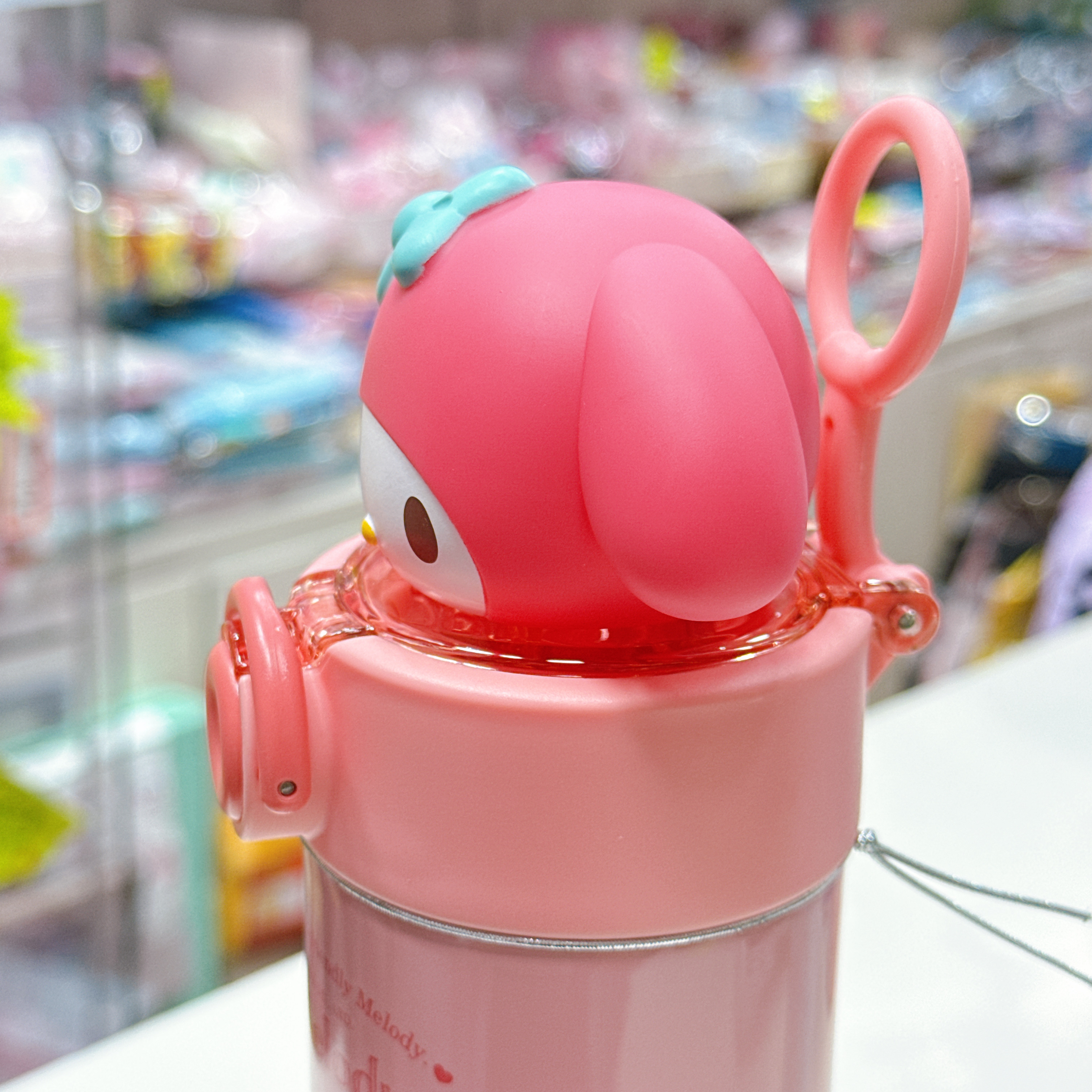 日本版Sanrio公仔頭保冷飲管水樽 420毫升