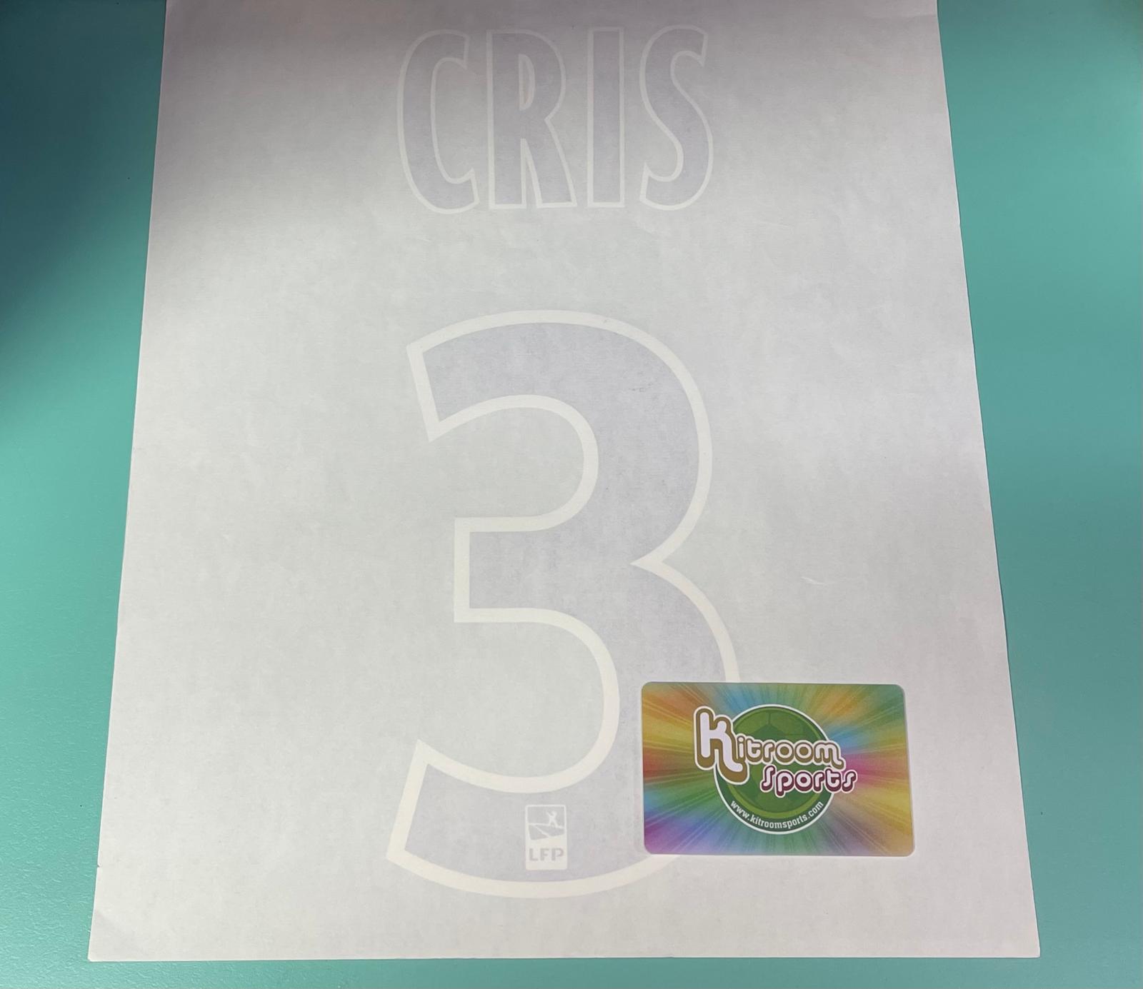 2010-11 Olympique Lyonnais Home Nameset #3 CRIS