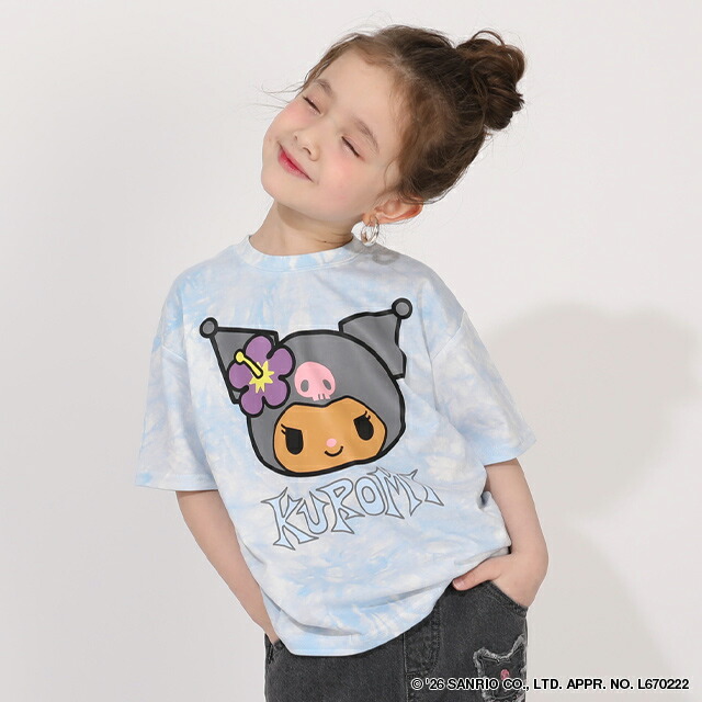 🆕【⭐訂購⭐】 🇯🇵日本直送 🌀#Sanrio 曬黑版❣️#親子裝❣️ 紮染 短袖 tee［2款選］🌀 [ELDA-0201][260522]