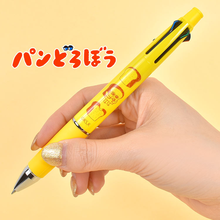 現貨｜麵包小偷 Pandorobou 日本製 uni Jetstream 4&1 多功能 5用筆 0.5mm 4色原子筆 + 0.5mm 鉛芯筆 (PDD-049)