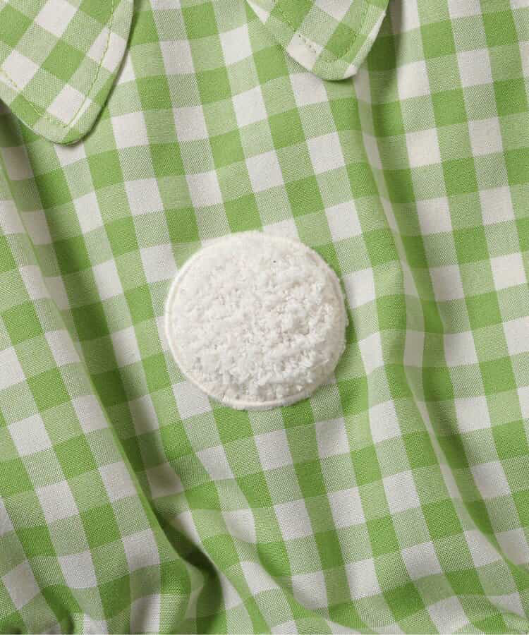 🇯🇵預訂 日本直送🇯🇵 Apres les cours 兩色立體兔耳格紋短袖上衣吊帶包屁褲套裝