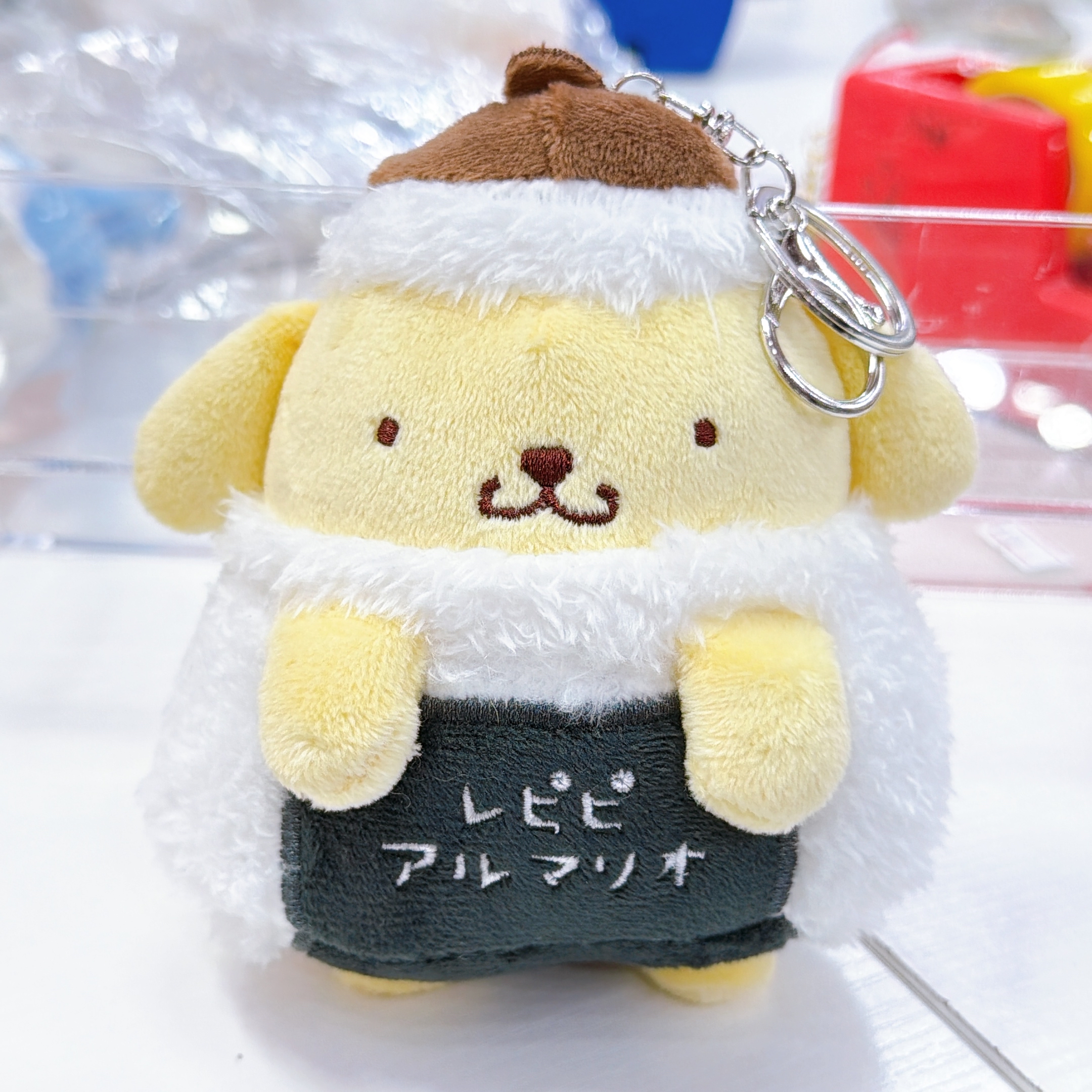 日本直送saneuo布甸狗扮飯團公仔掛飾