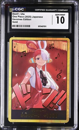 CGC10 Don!! UtaOne Piece (2025) JapaneseHeroines EditionGold