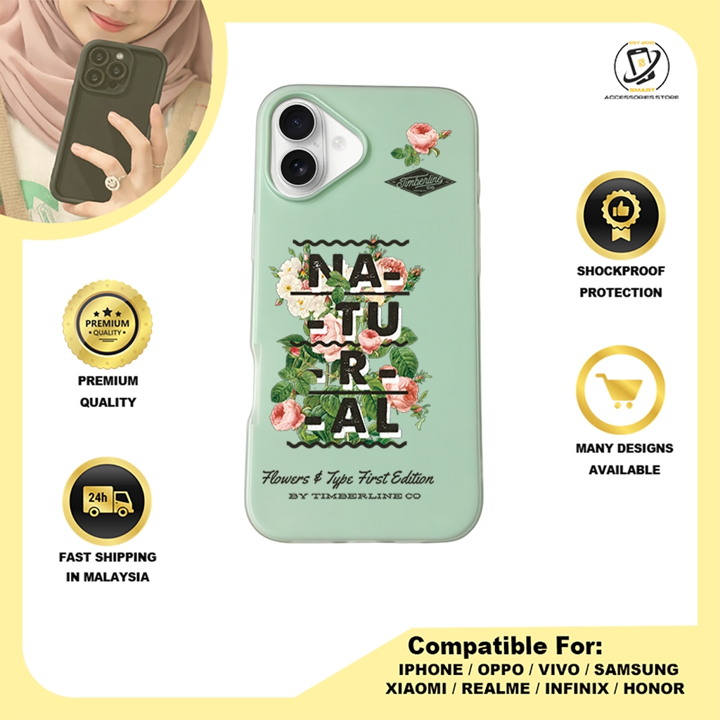 JELLY CASE PHONE FOR IPHONE - DESIGN FLOWER A5