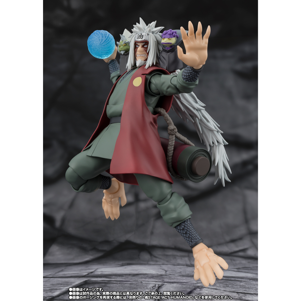 SHF Naruto Shippuden Jiraiya Hidden Leaf Heroic Master Sage