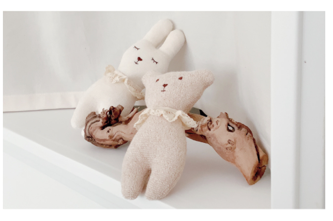 韓國Malolotte 有機棉搖鈴公仔