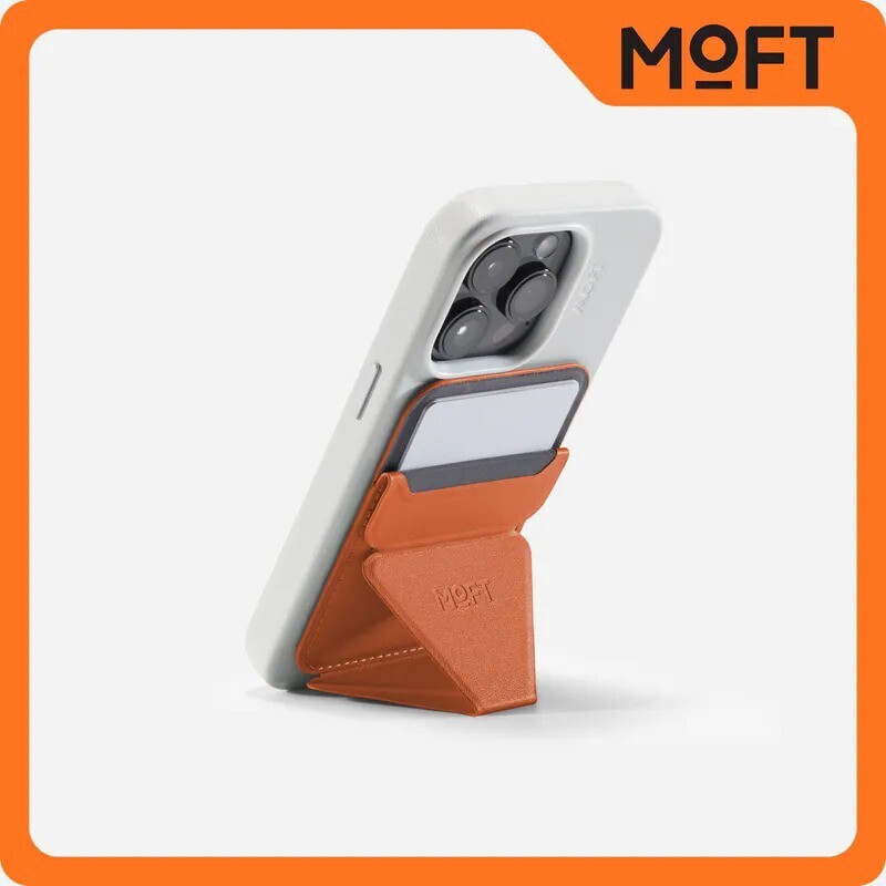 [全港免運] - MOFT #MS007MP 磁吸式手機支架 MOVAS™ 專利純素皮革 [6色選擇]