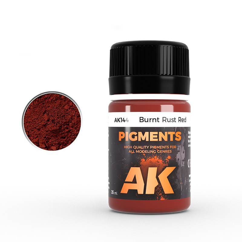 SKU: AK144 BURNT RUST RED PIGMENT