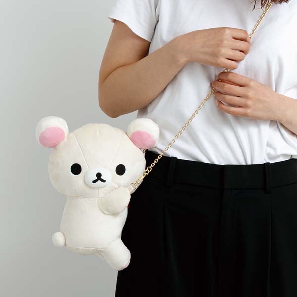 《現貨》全新日本專店限定 小熊10週年紀念系列 小白熊鈄孭電話袋