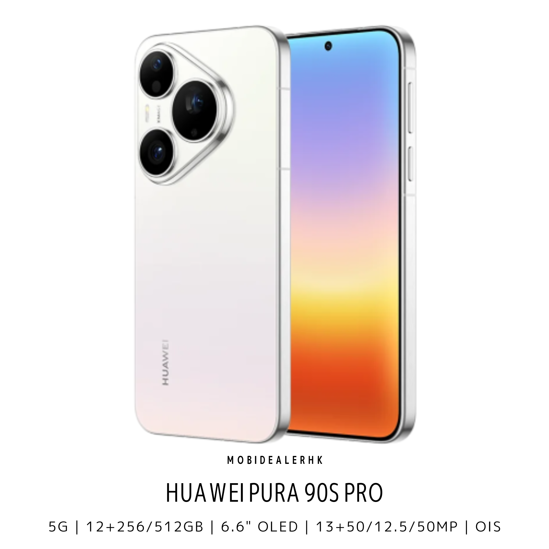Huawei Pura 90s Pro | 華為 Pura 90s Pro | 5G | 智能手機 | 12+256/512Gb | 6.6" OLED | 13+50/12.5/50MP | OIS