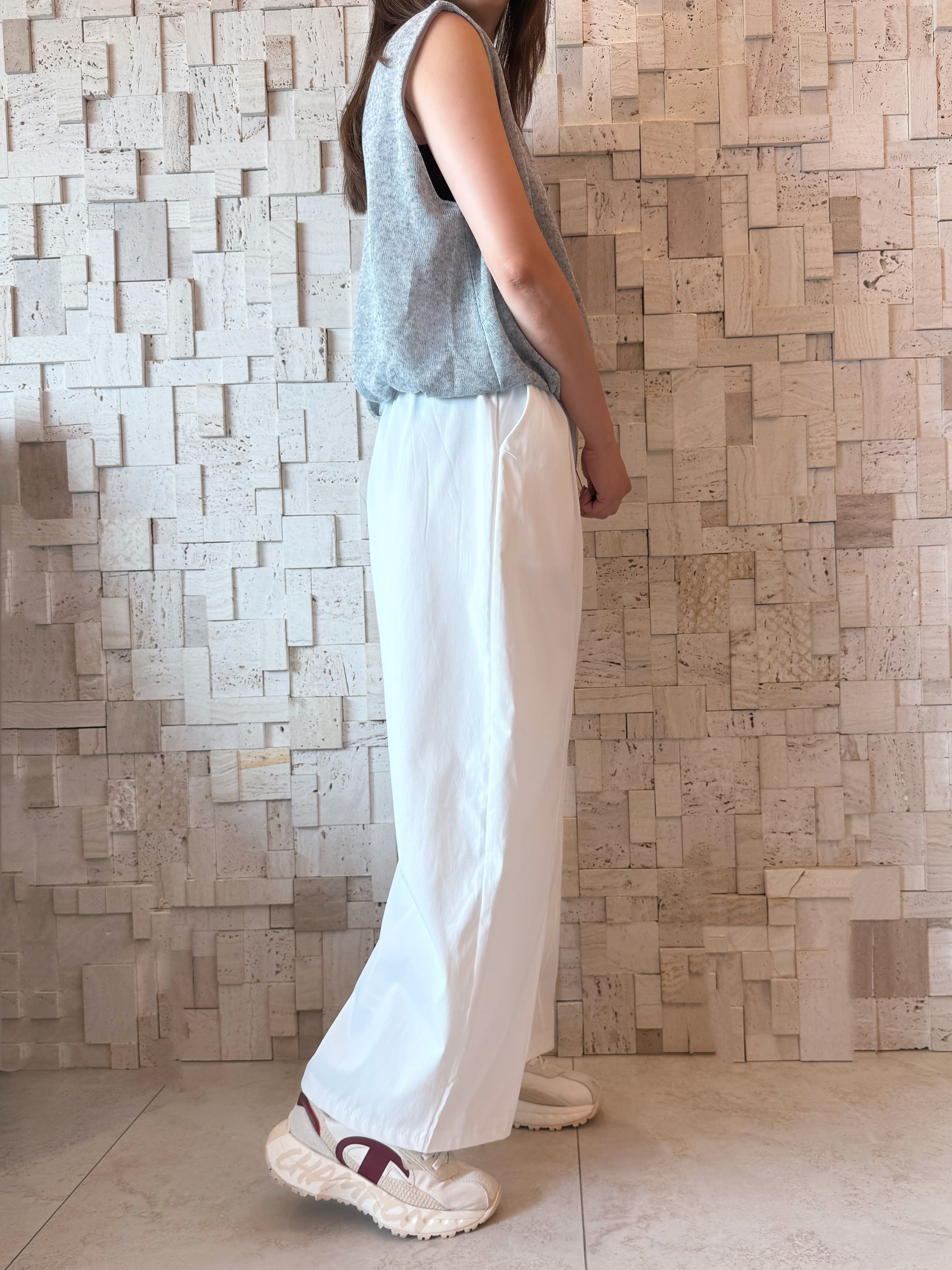 #2091 軟fufu薄線棉背心☁️