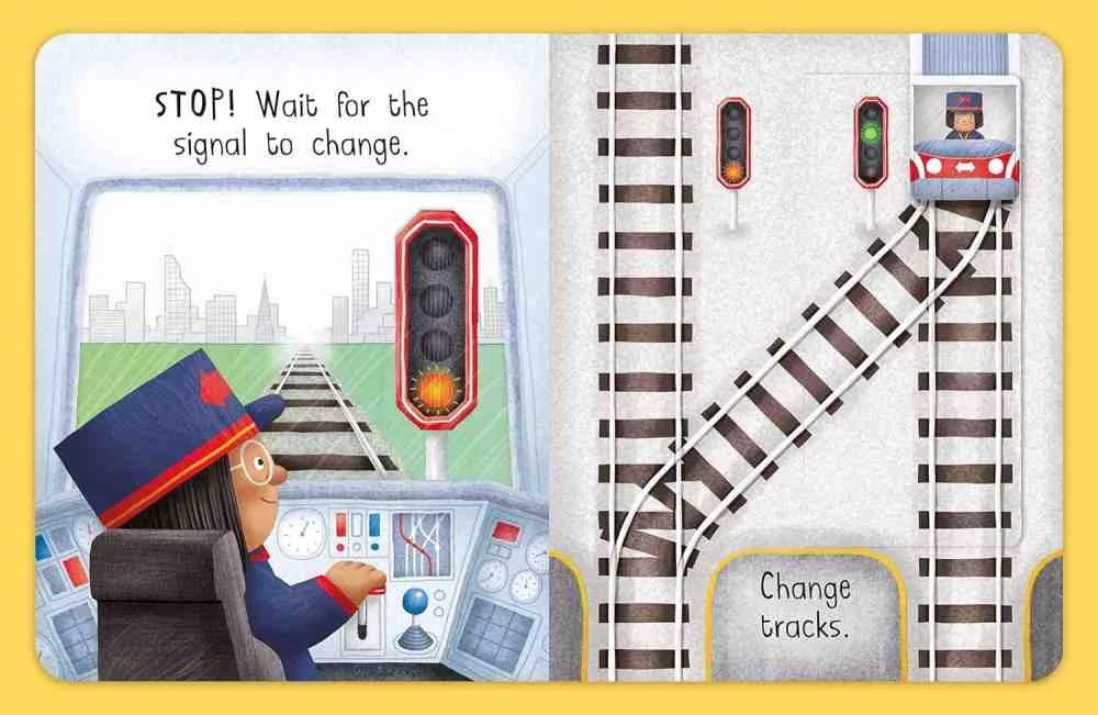 Busy Day: Train Driver: An action play book