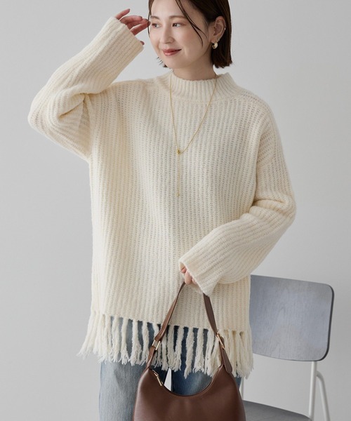 流蘇慵懶感冷衫