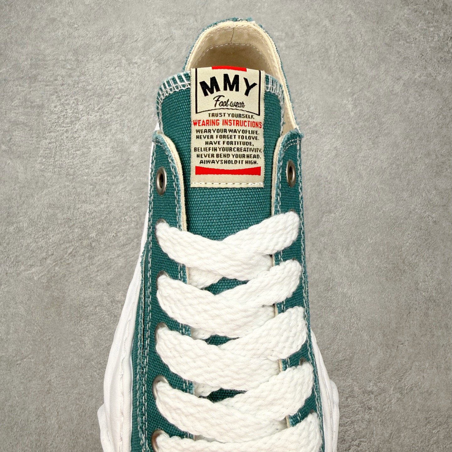 Maison Mihara Yasuhiro MMY "Hank" OG Sole Canvas Low-top Sneaker