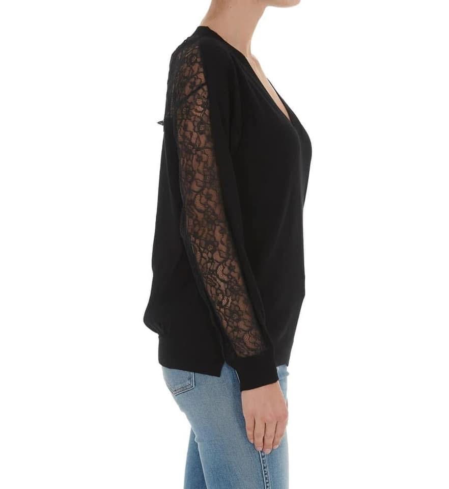 Red Valentino 黑色lace 冷衫