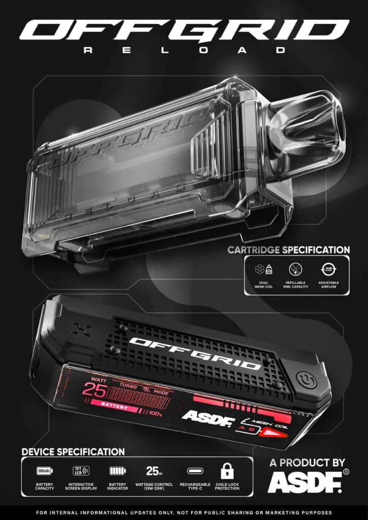 RELOAD CARTRIDE Or Reload Set (Battery)
