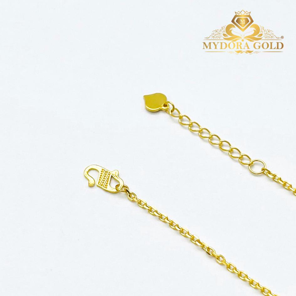 MYDORA Rantai Tangan Fesyen Sisik Bling l EMAS 916/22K