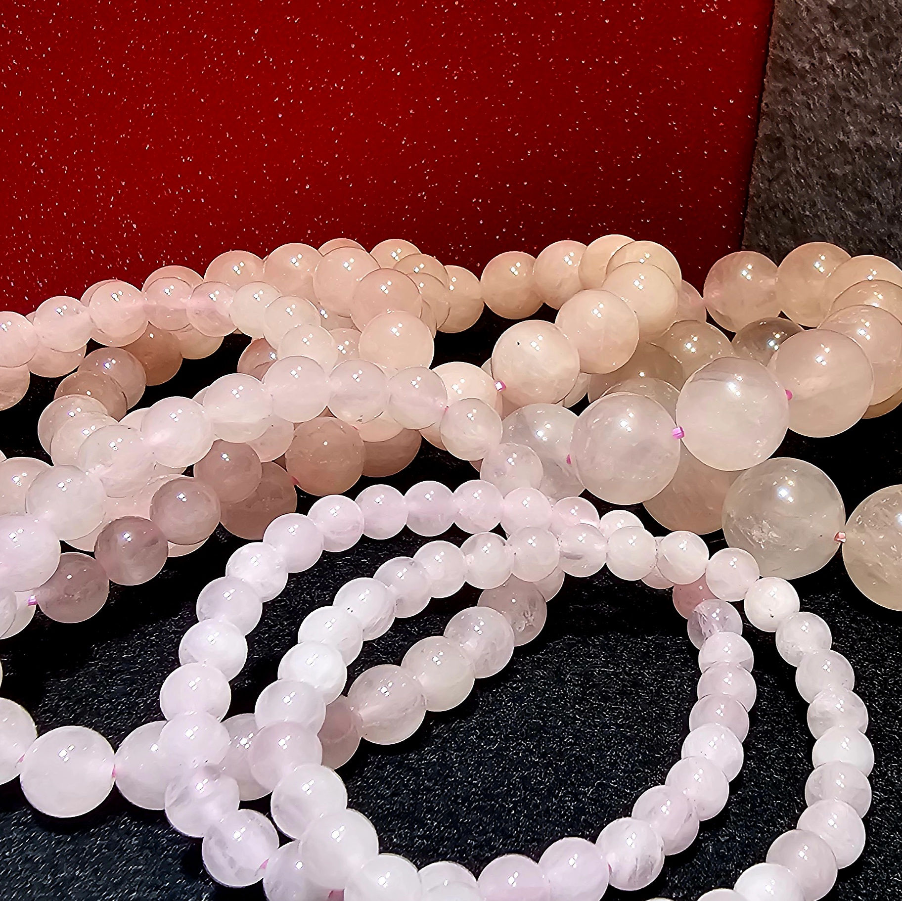 粉紅晶手串(Rose Quartz)