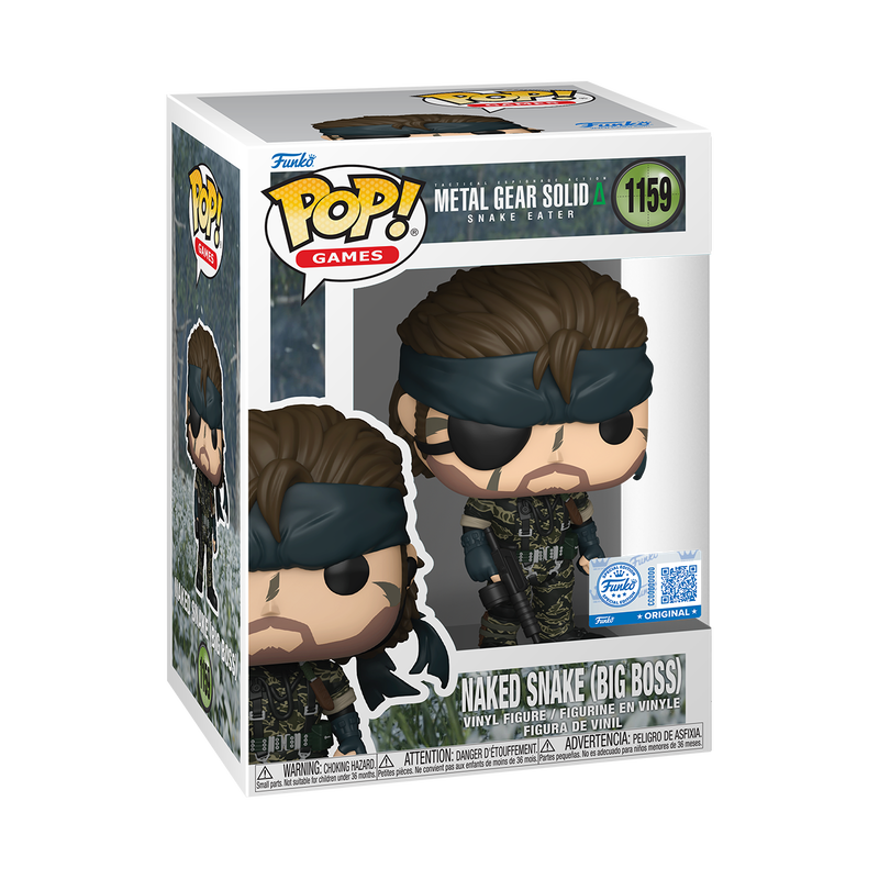 📦訂購 美國代購 Funko POP! METAL GEAR SOLID Naked Snake (Big Boss) Figure 模型