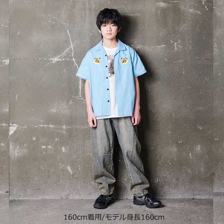 🆕【⭐訂購⭐】🇯🇵日本直送🌀Daddy Oh Daddy 仿舊 繭型牛仔褲 #baggyjeans🌀[ELEA-0010][260601]