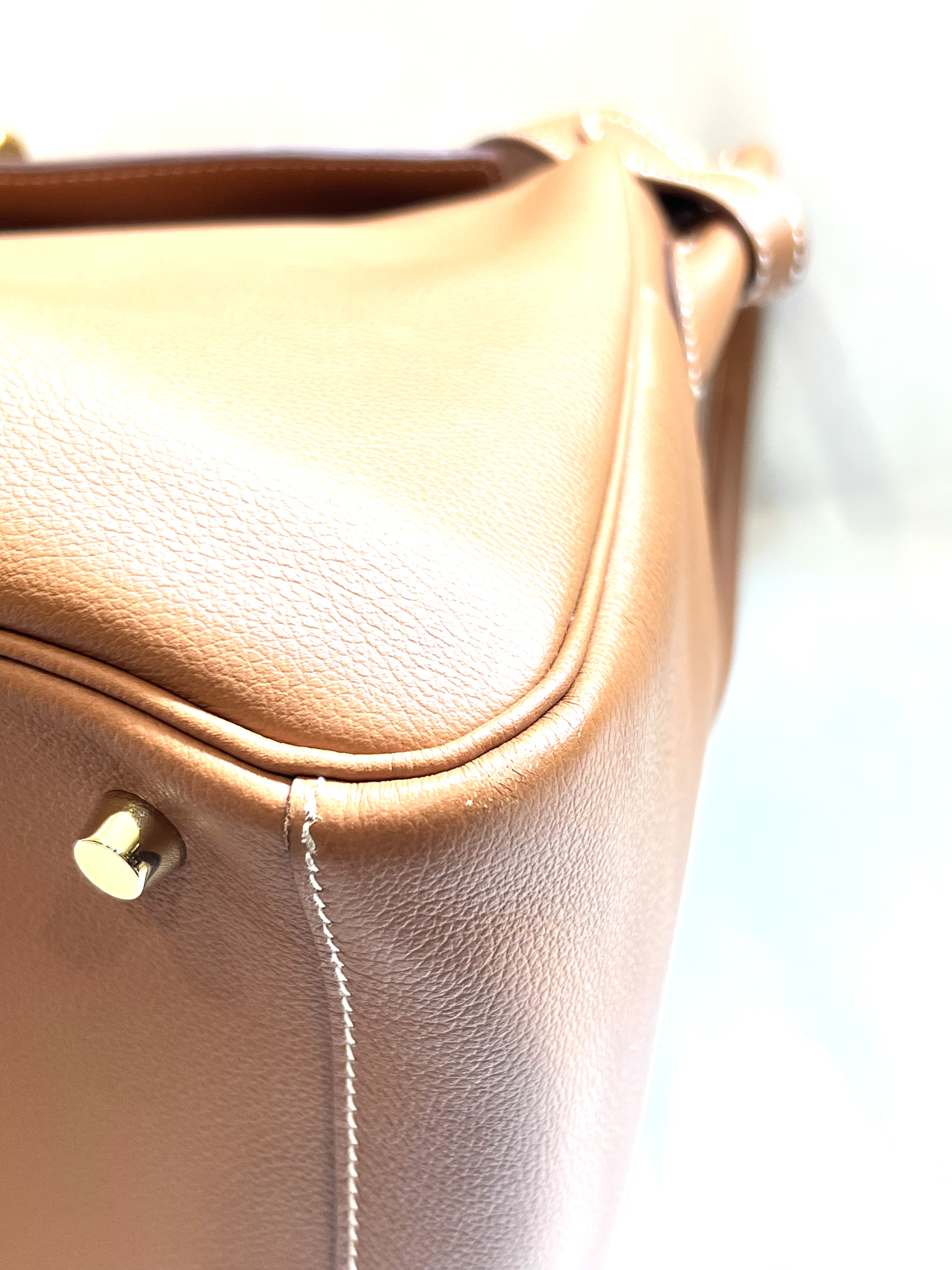 Pre-Owned HERMÉS Taurillon Clemence Lindy 30 Stamp D / Product Code: 26041635