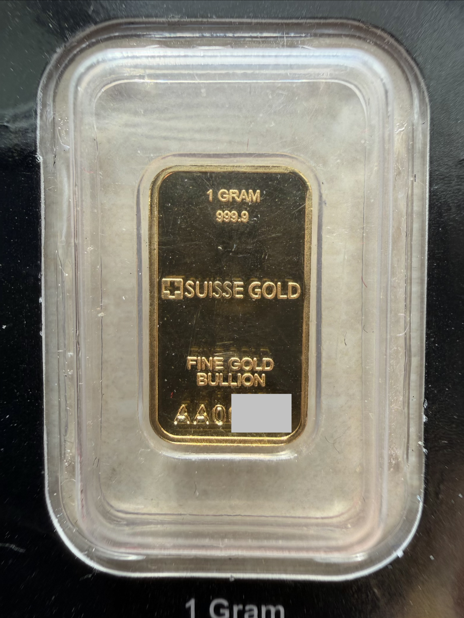 (SN74) CREDIT SUISSE William Tell & Son 1g 🇨🇭Swiss Exclusive Gold bar Emas 999.9 传奇故事