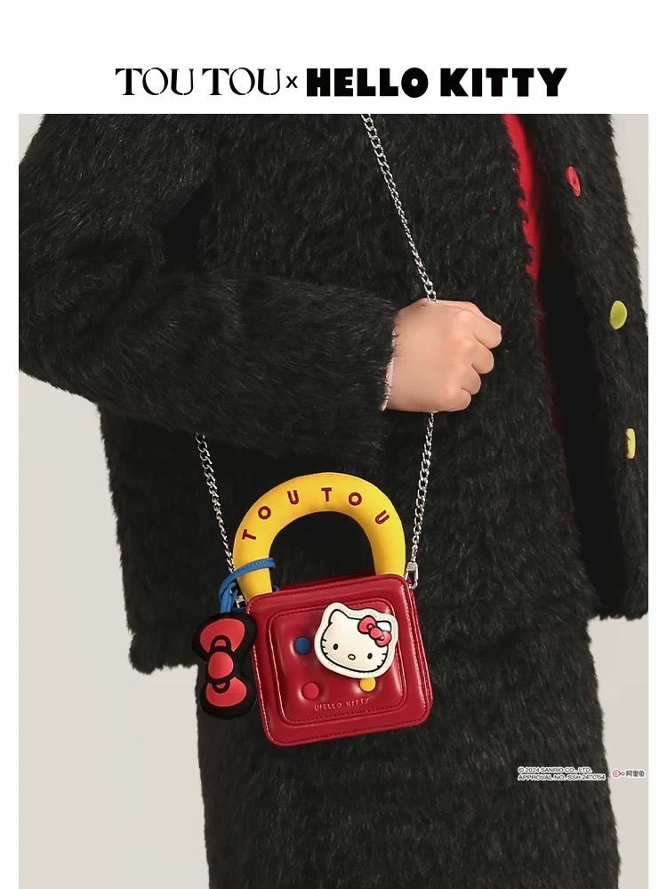 toutou x hello kitty立體袋 - 1件 現貨