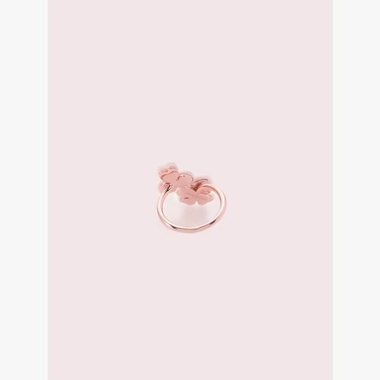 ✈️🇺🇸🇨🇦優雅嘅Kate ♠️ Spade New York Outlet 貝母🐚花瓣設計戒指💍直郵現貨🤩