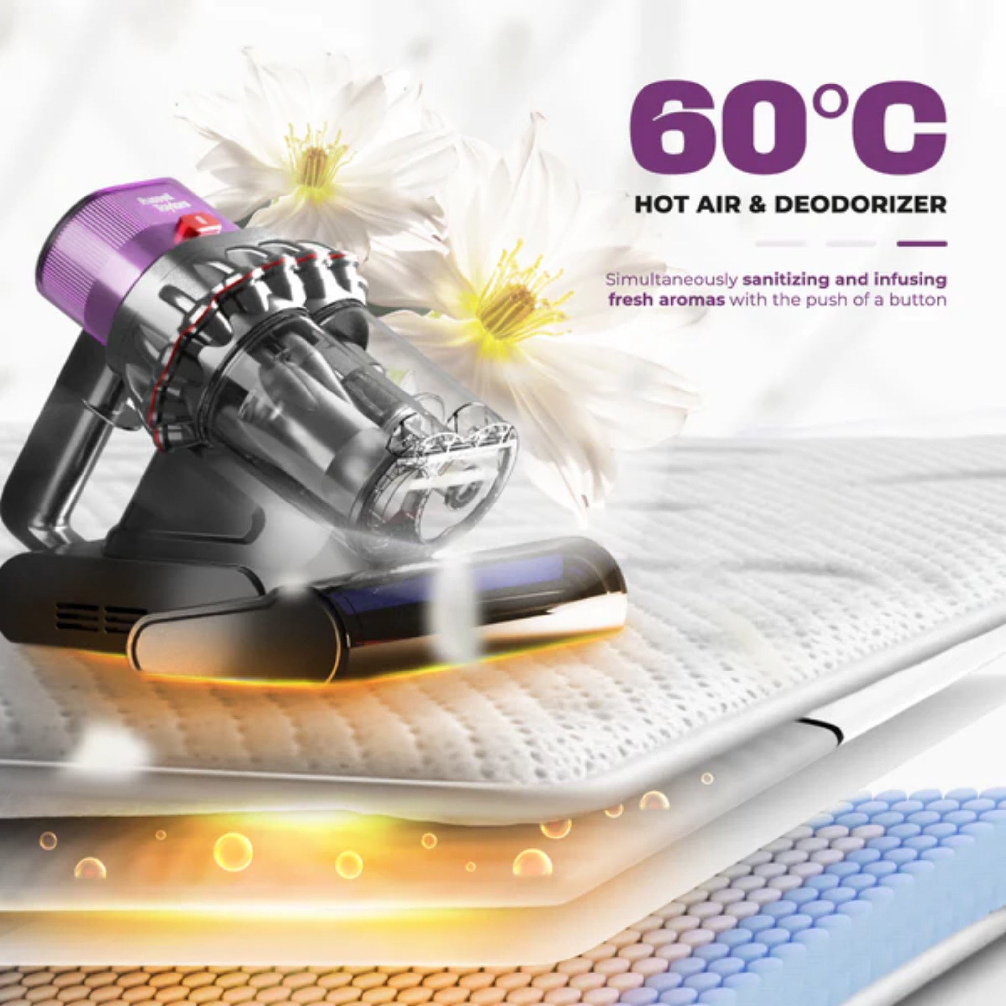 Russell Taylors Dual Cup Dust Mite Vacuum (VM30)