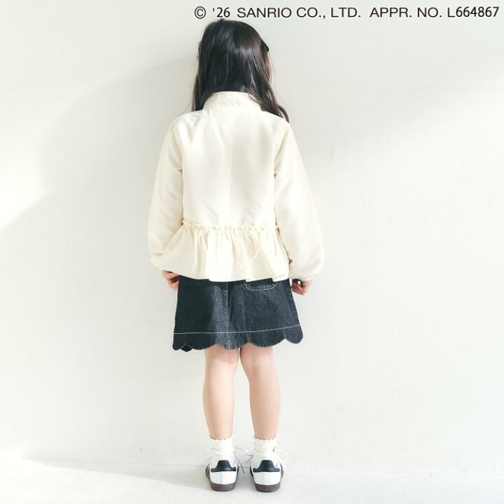 🇯🇵預訂 日本直送🇯🇵Apres les cours x Sanrio系列兩色絲帶愛心人物刺繡防風拉鍊外套