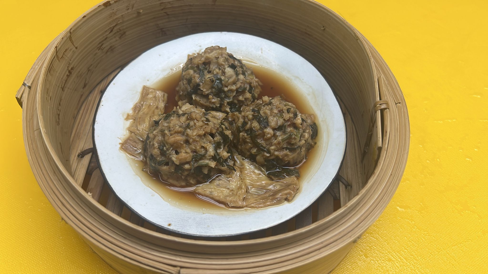 素食教煮-素鮮竹素肉球(純素) 160g/ Vegan Steamed Beef Balls 160g
