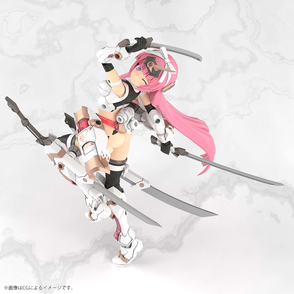 (預訂訂金 $200) (總價 $435) 壽屋 Kotobukiya FAG Frame Arms Girl Grande Scale 禍月 [橘花] 模型 (KO08493) (行版) 