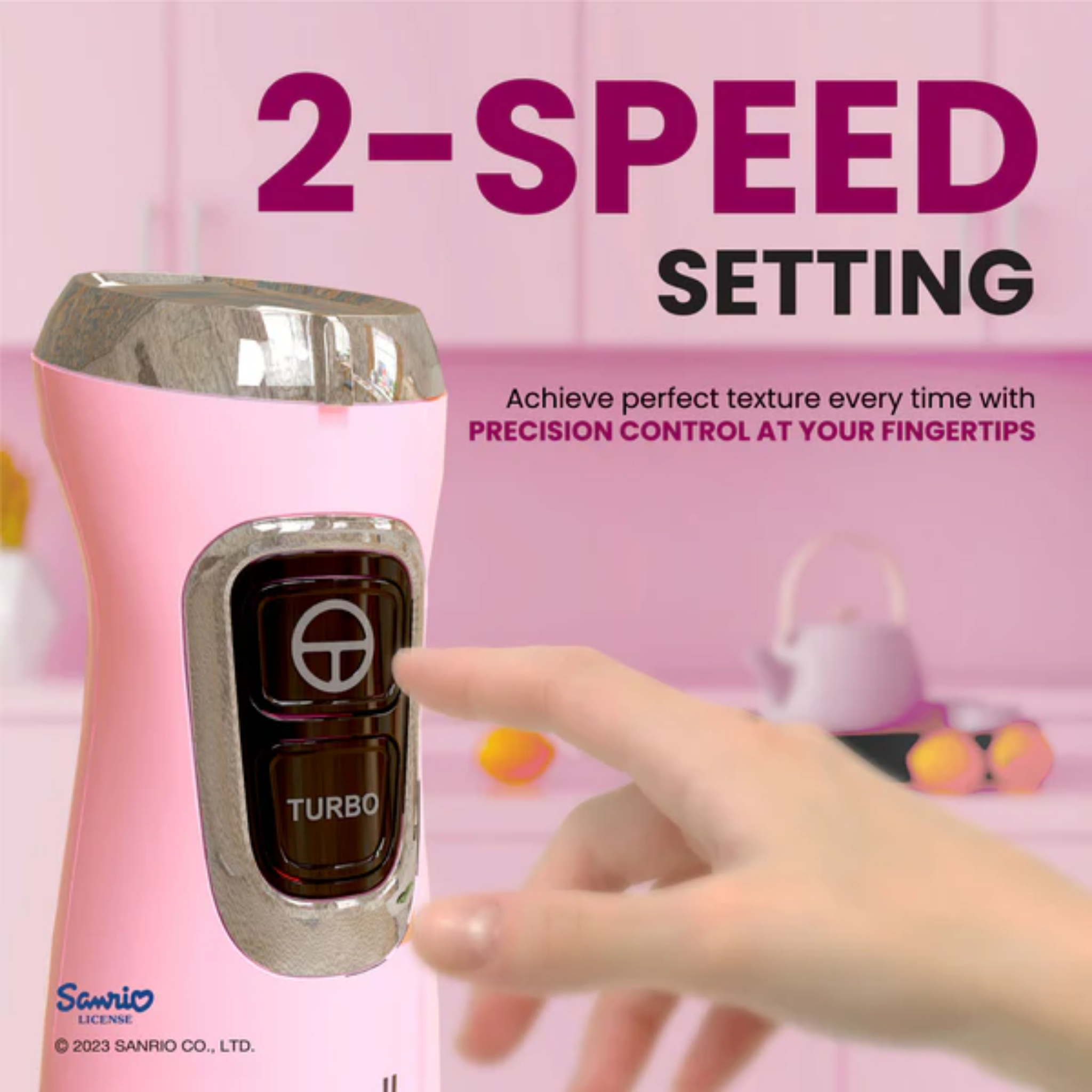 Russell Taylors Hello Kitty Hand Blender (HB1HK)