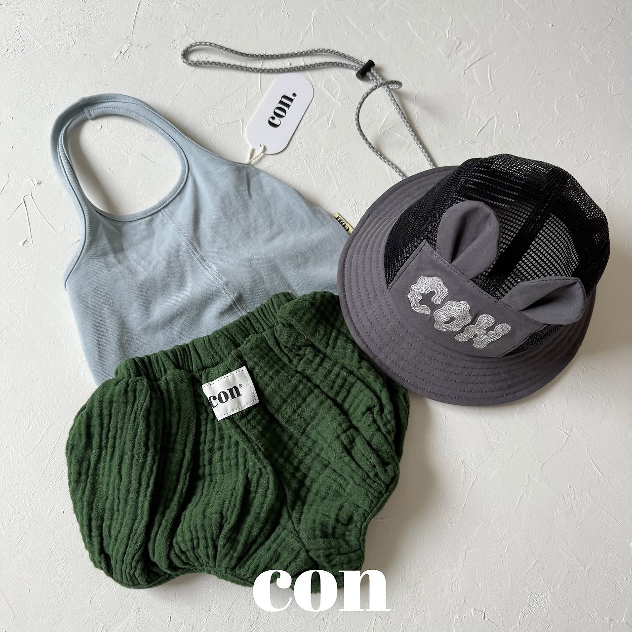 Con | Sleeveless top (Yellow size 1(66-77)/size 4(97-107)