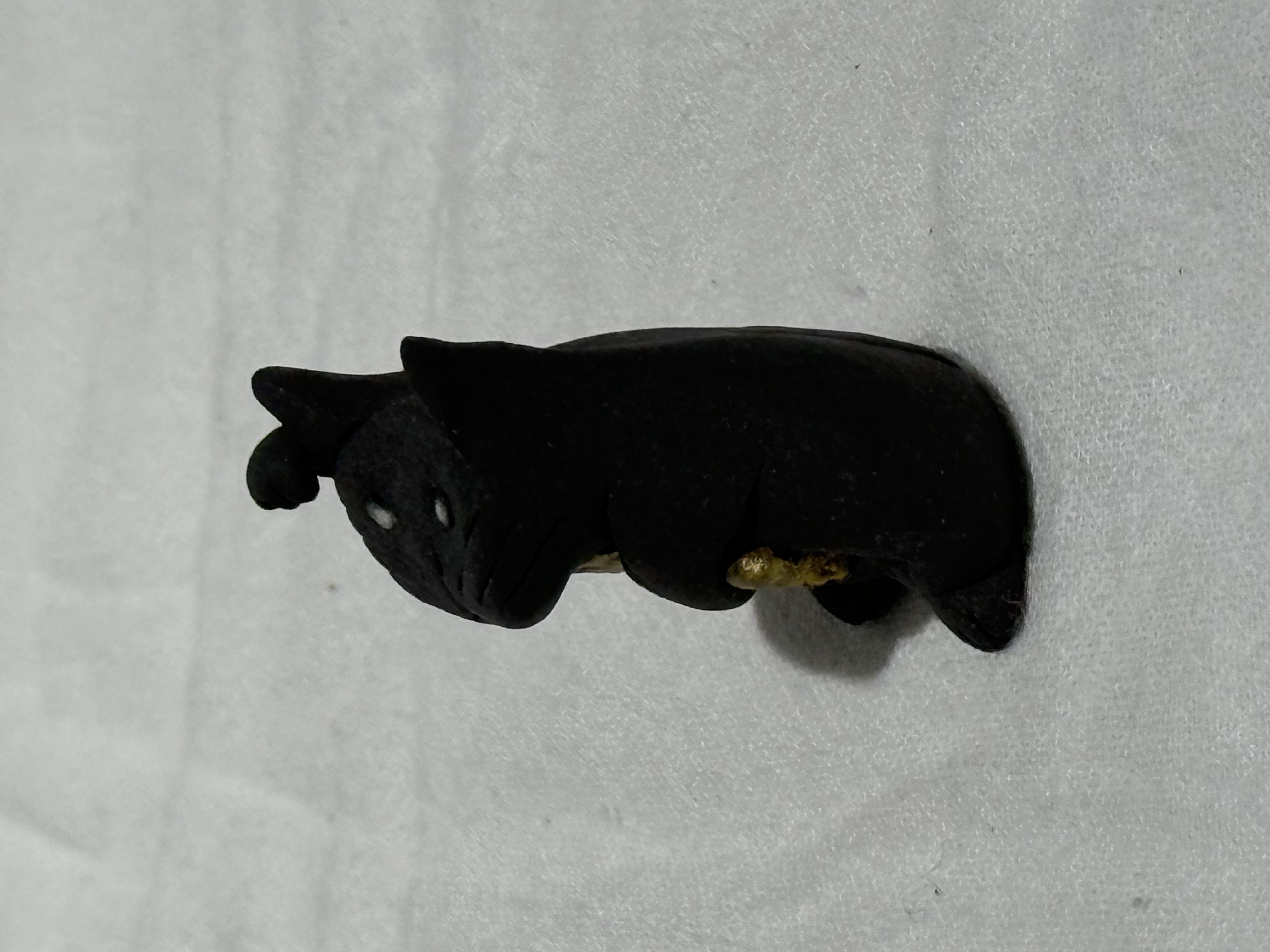 半澤淳子  黑色貓咪擺件 ABCDE款