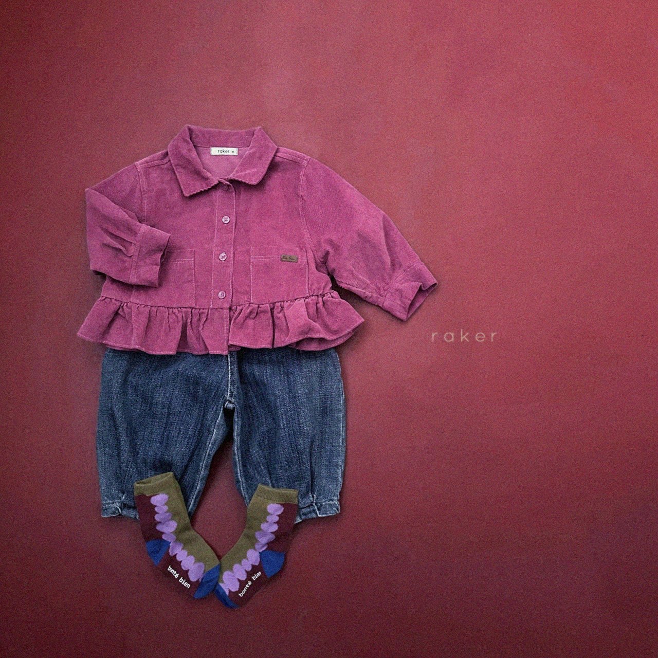 Raker | Ruffled Oversized Shirt