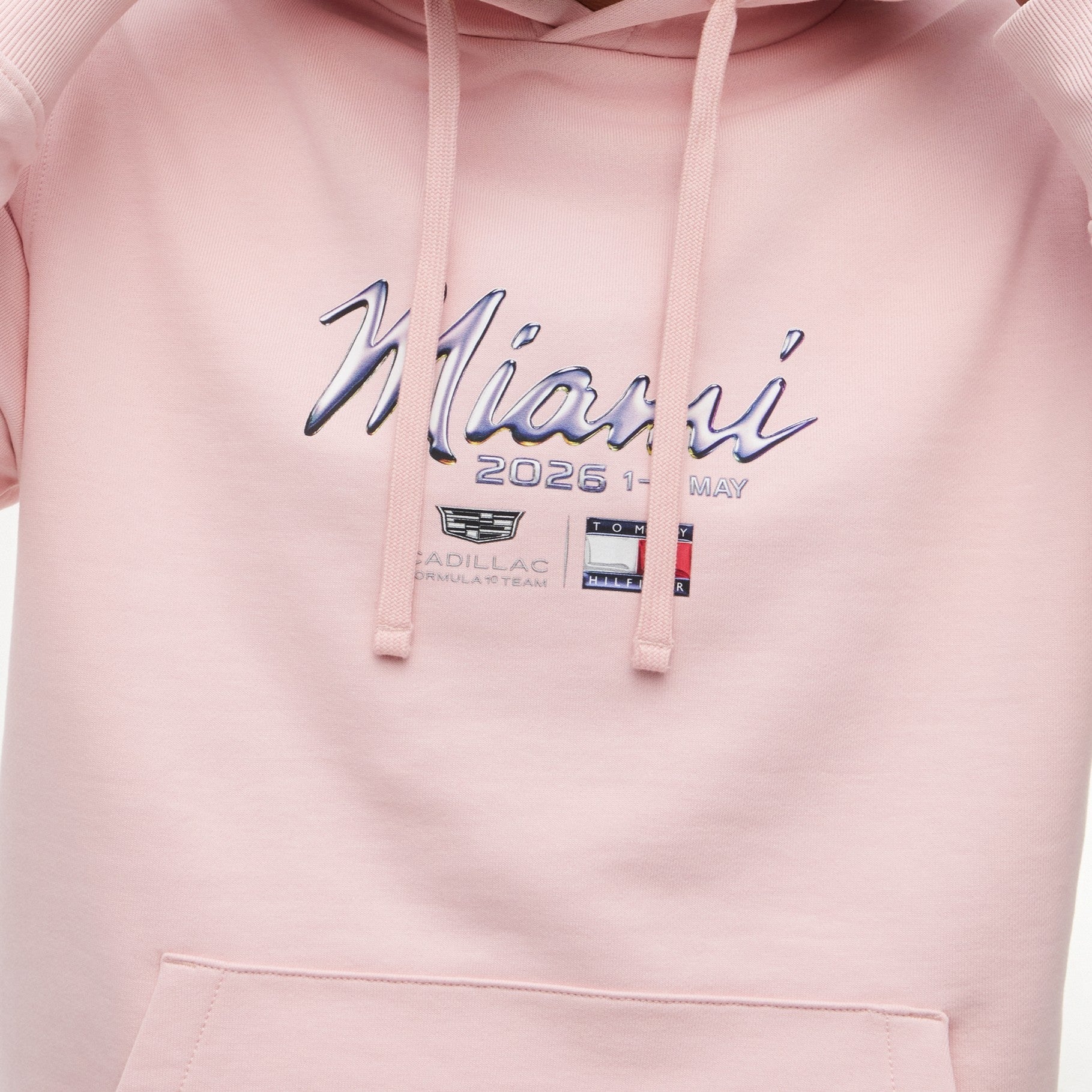 TH x Cadillac F1 Team 凱迪拉克車隊 2026 Miami GP特別版連帽衛衣 (黑/粉) MN00065