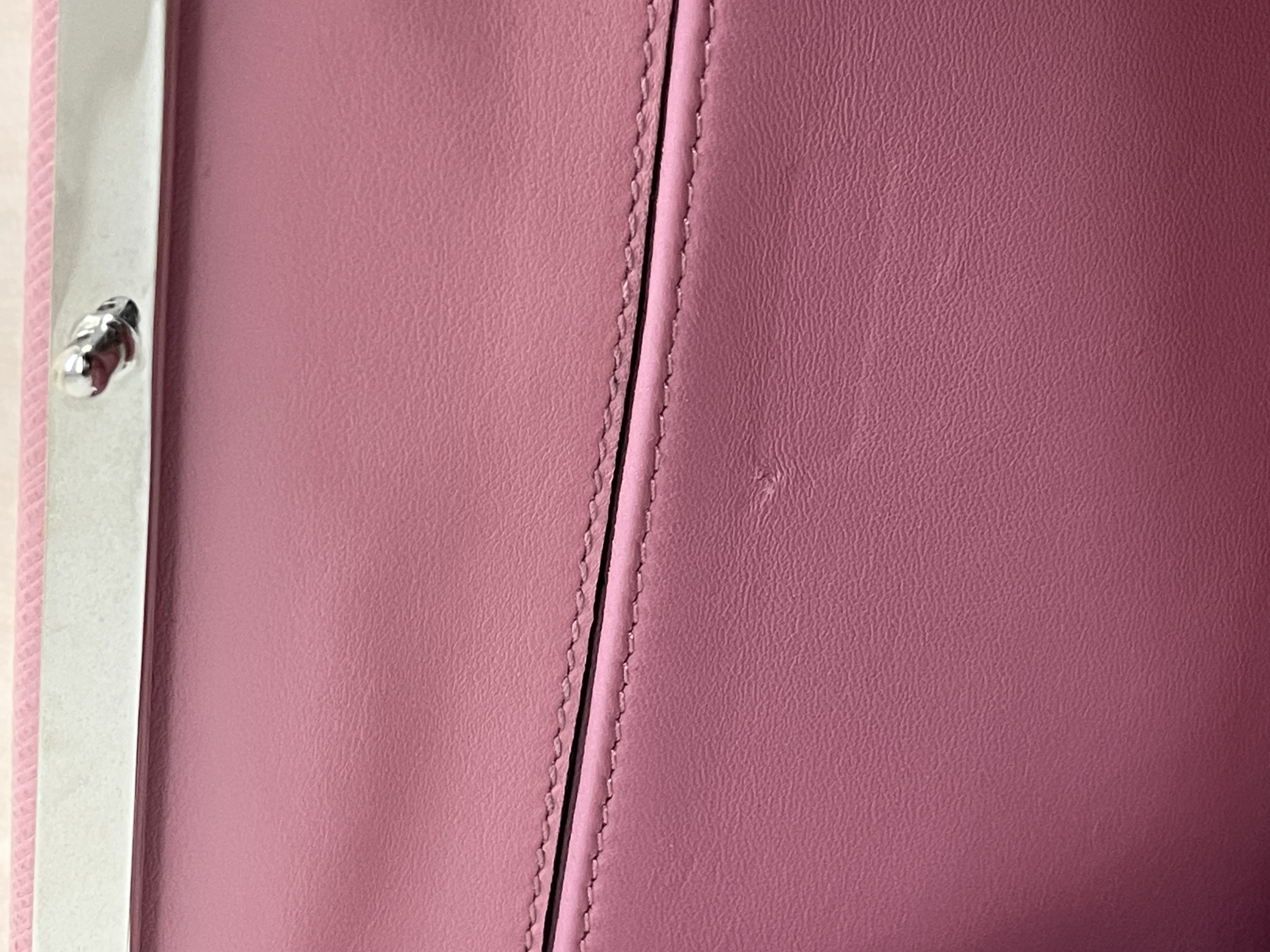 Pre-owned Prada Saffiano City Calf Light Frame Bag/ Product Code: 26041907