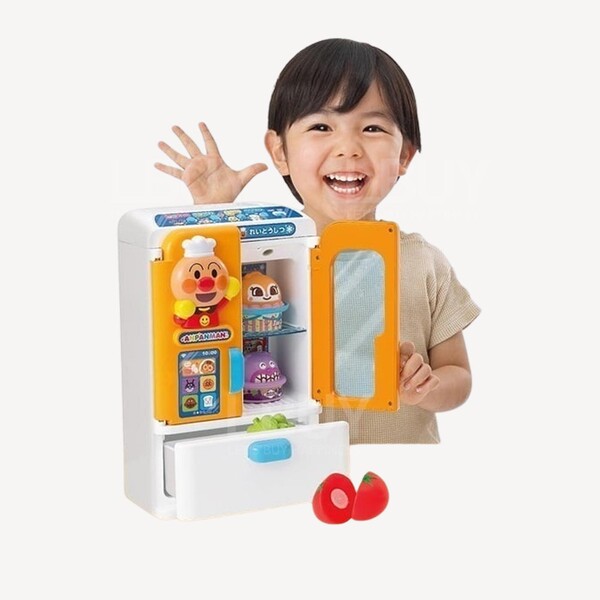 麵包超人雪櫃玩具DX 仿真家家酒冰箱