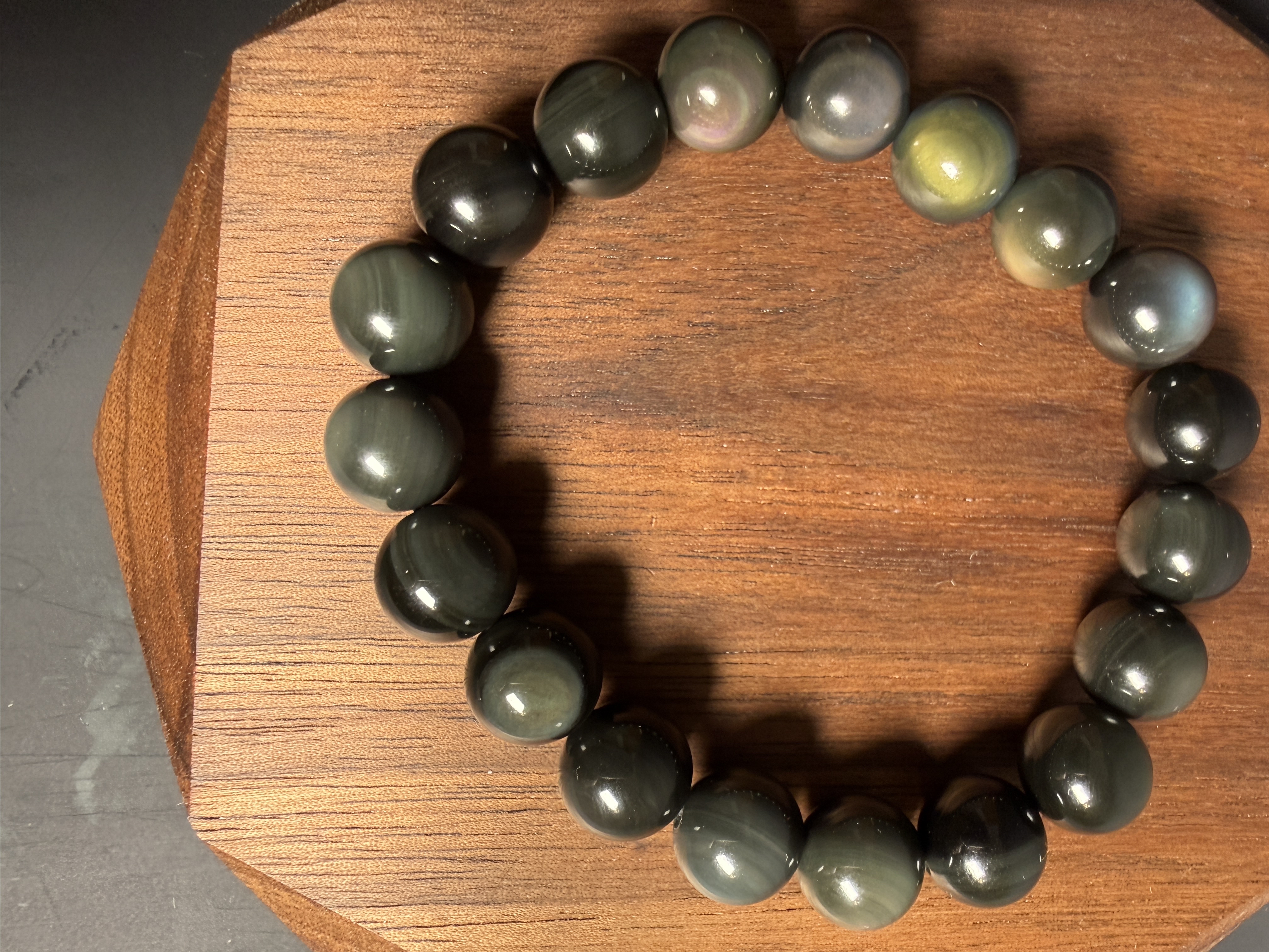 彩曜石手串 (10mm) (option 1)