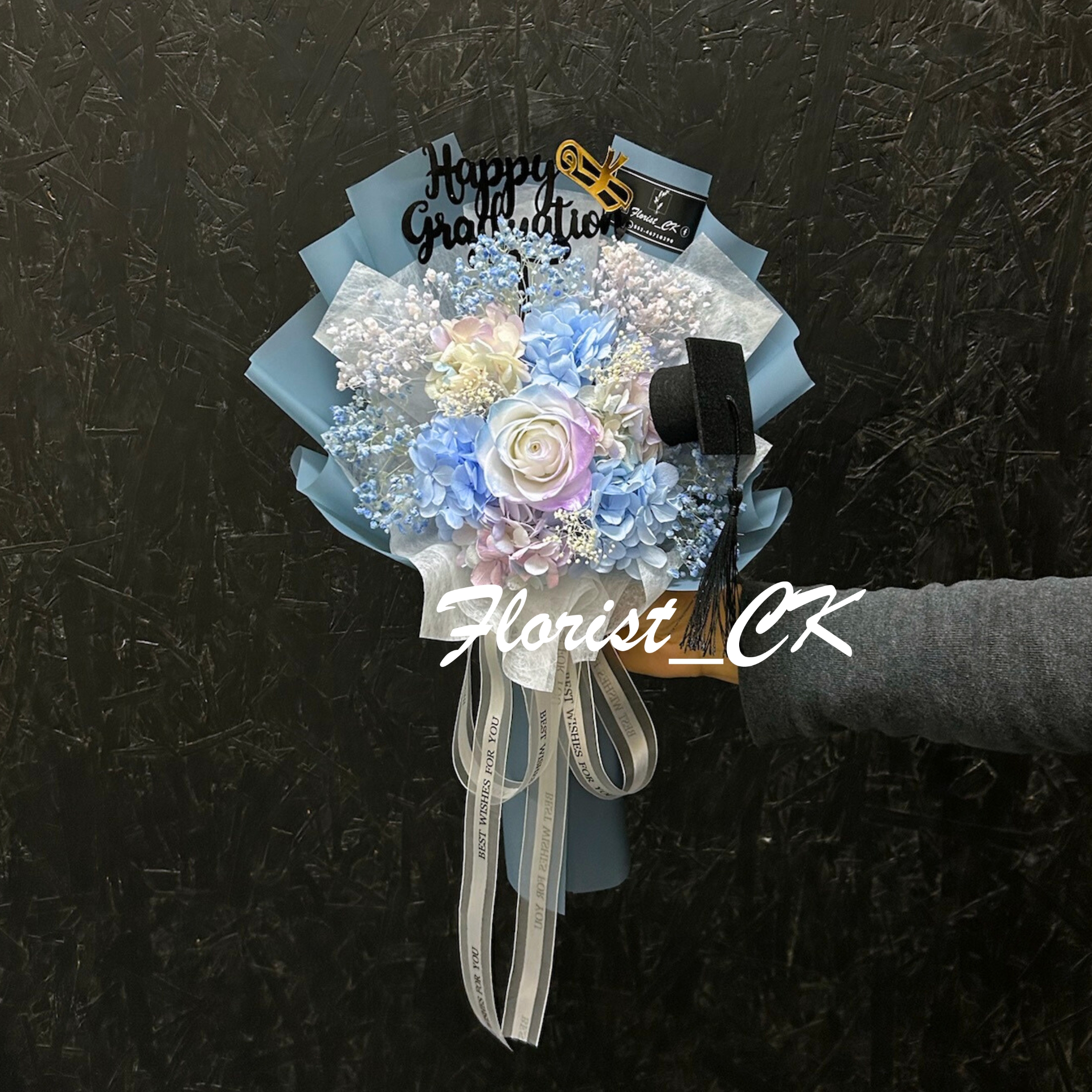 Mini Mirage｜永生玫瑰花束 (1 朵；預訂款)