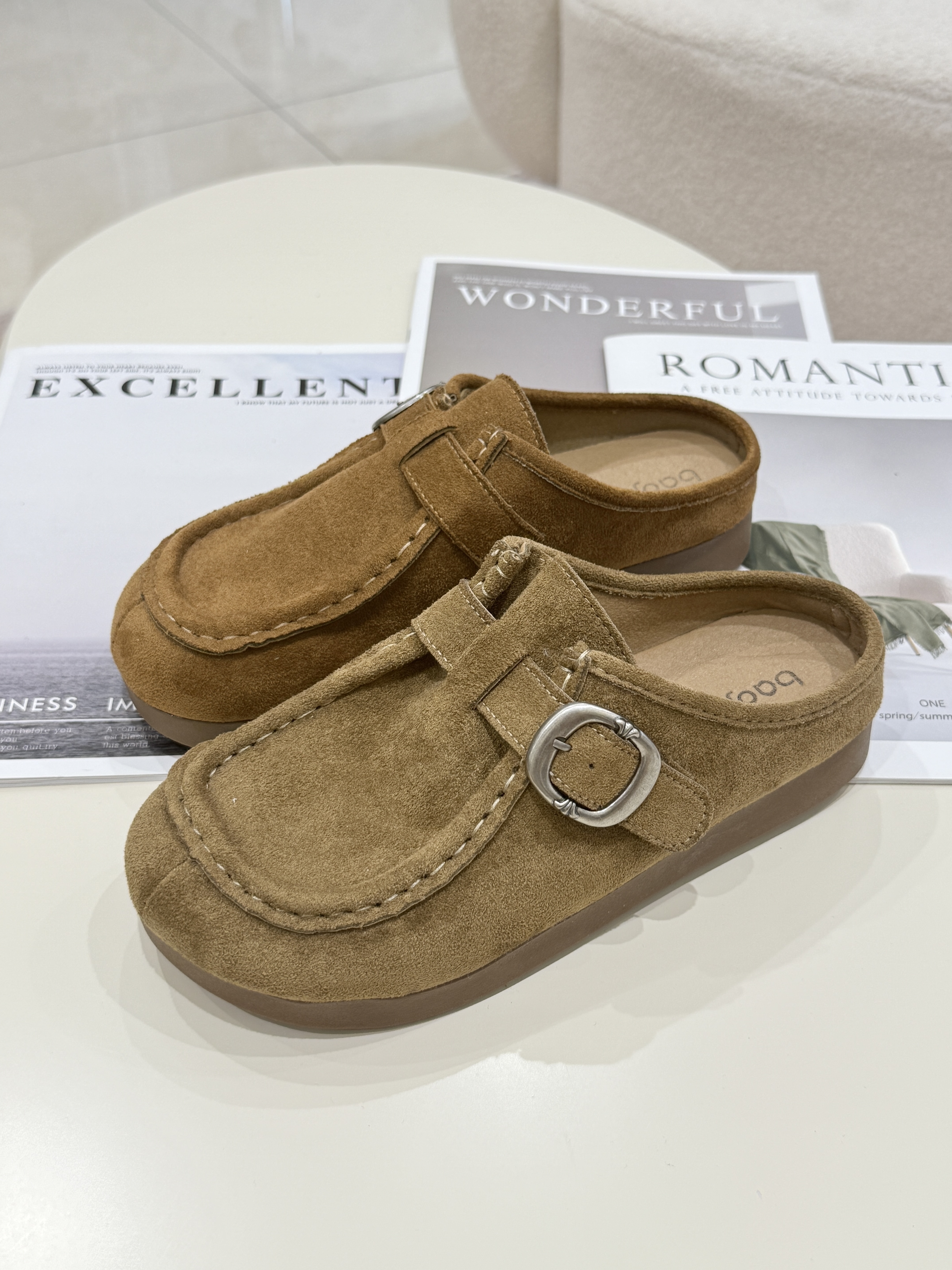 TW04 懒人勃肯半拖鞋