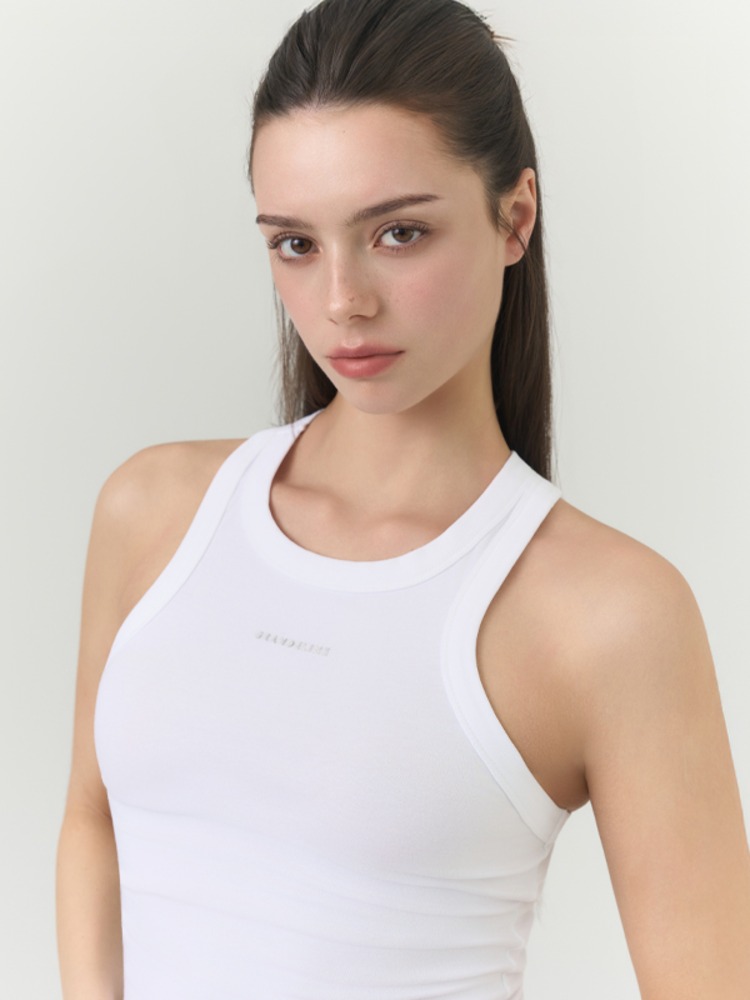 俐落線條入膊Top 預購_Basic Racerback Tank Top by Grandeline