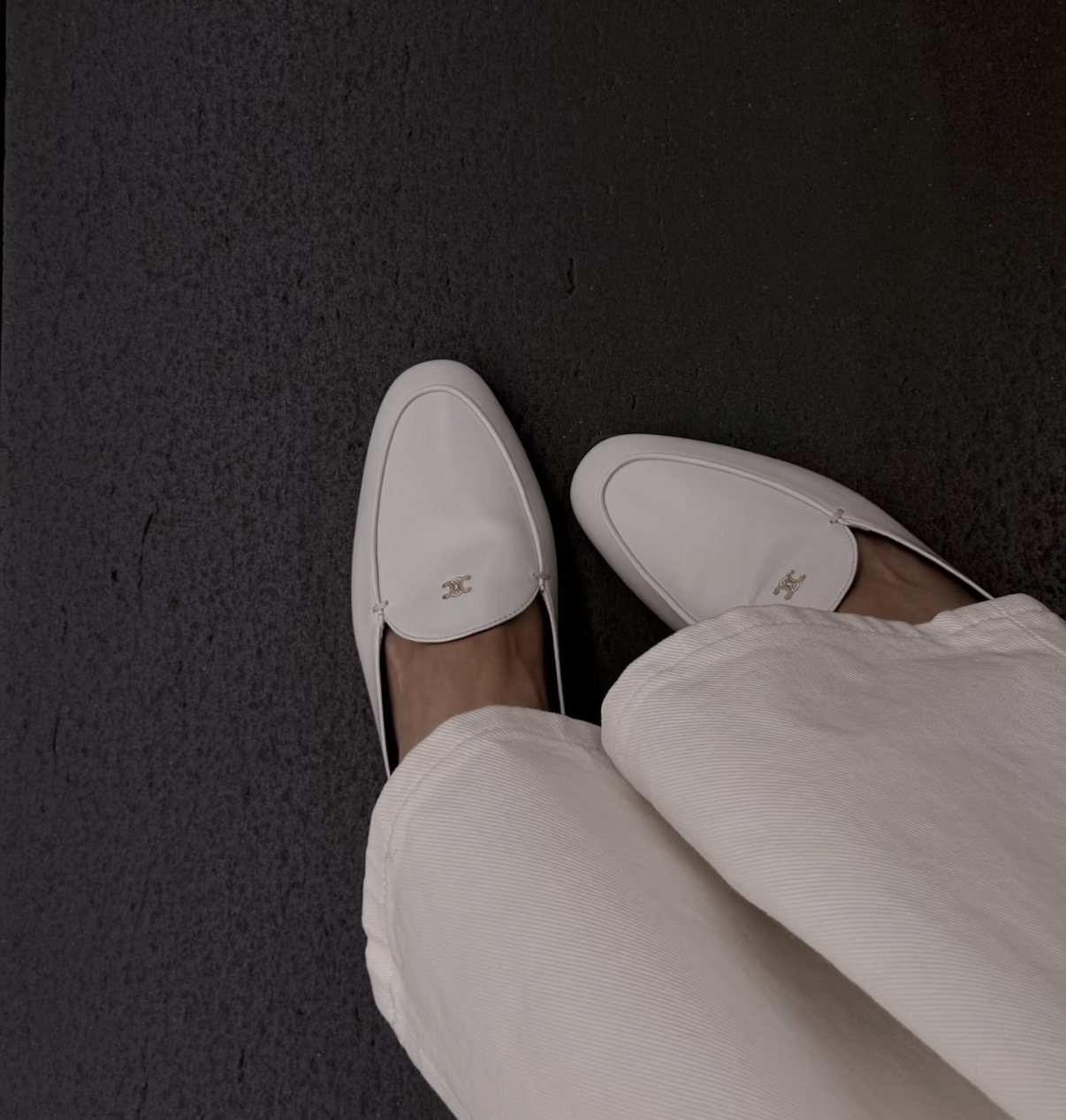 限時優惠✨新款🆕訂貨🍒Celine 山羊皮loafer  老錢風~ 金色小logo  Size 36/37/38/39/40/41