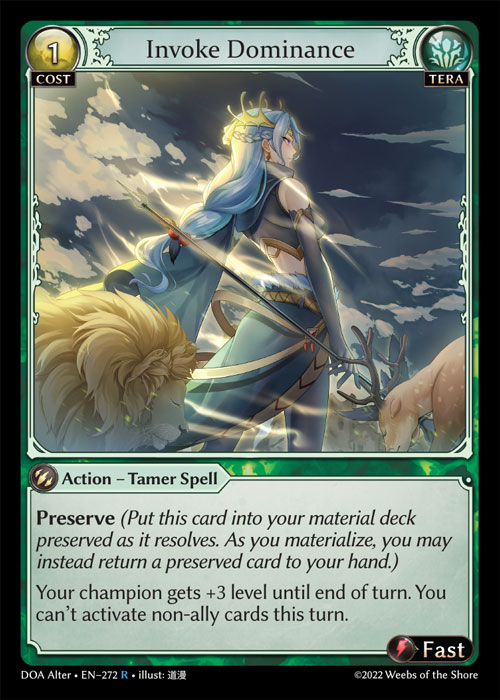 Invoke Dominance / DOA-Alter-272 (R)