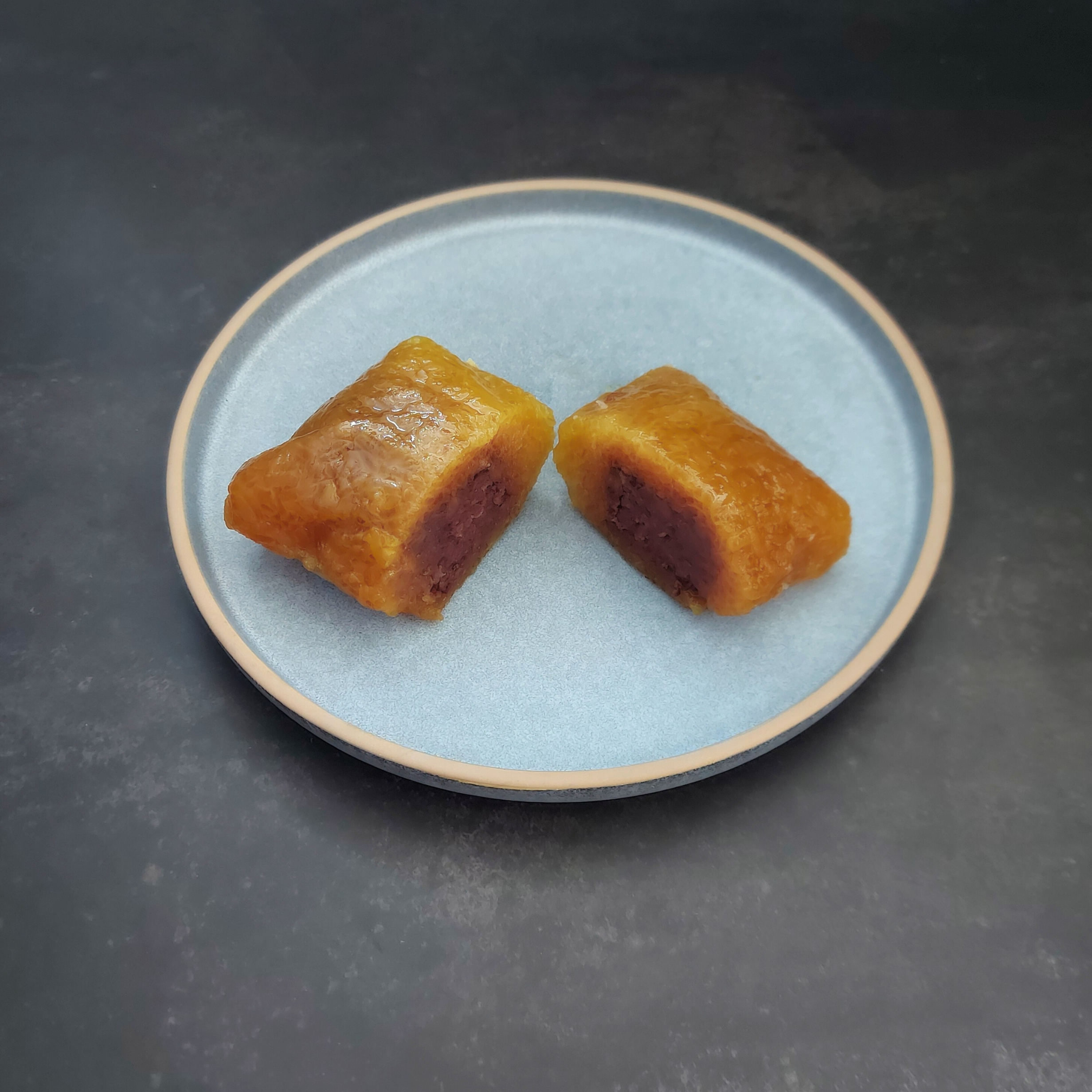 (預購) 傳統客家糭 [鹼水紅豆糭] (灰水糭) 純素 : 3/6截單, 10-12/6送貨