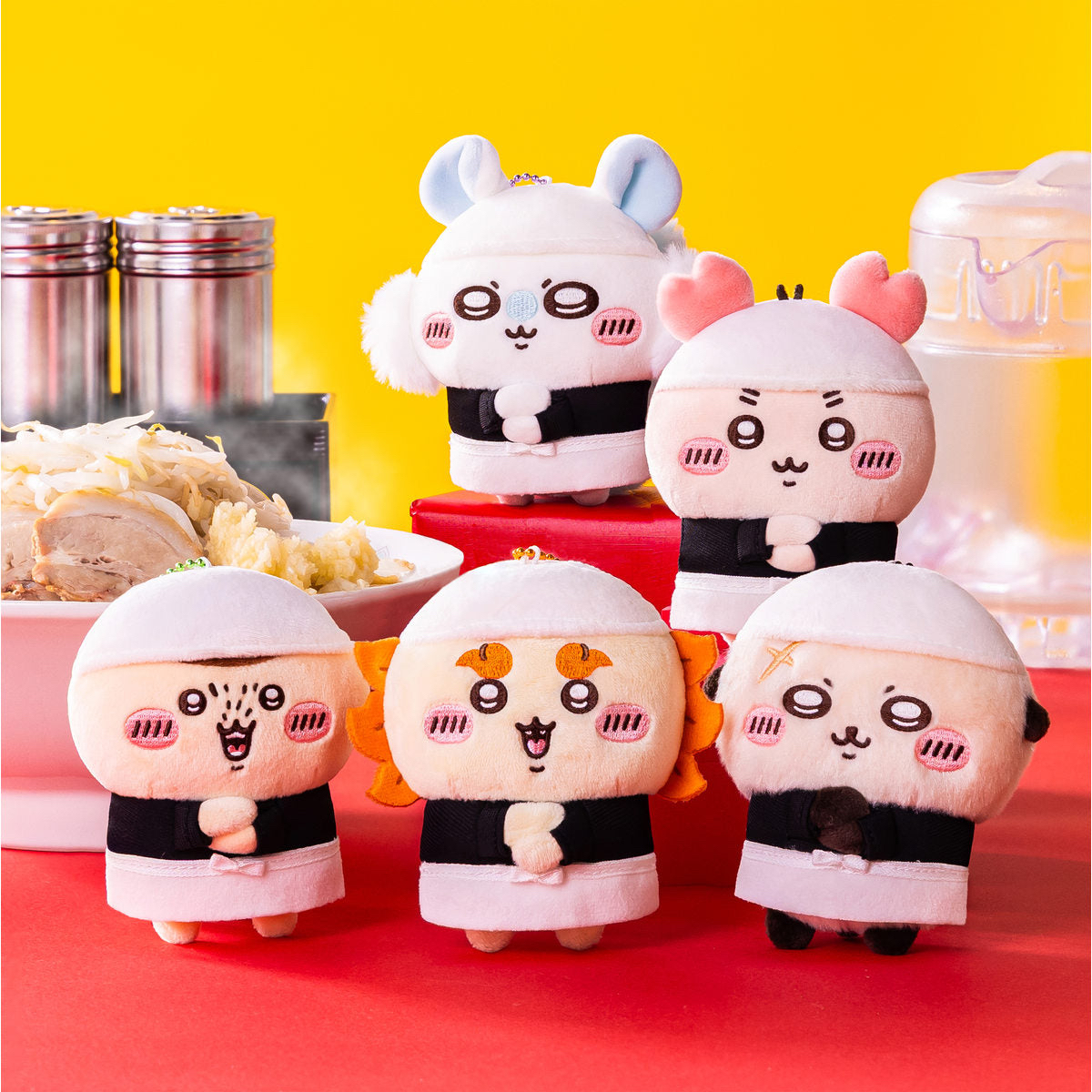 🎀【預訂】 Chiikawa 拉麵店公仔掛飾 - Furuhonya