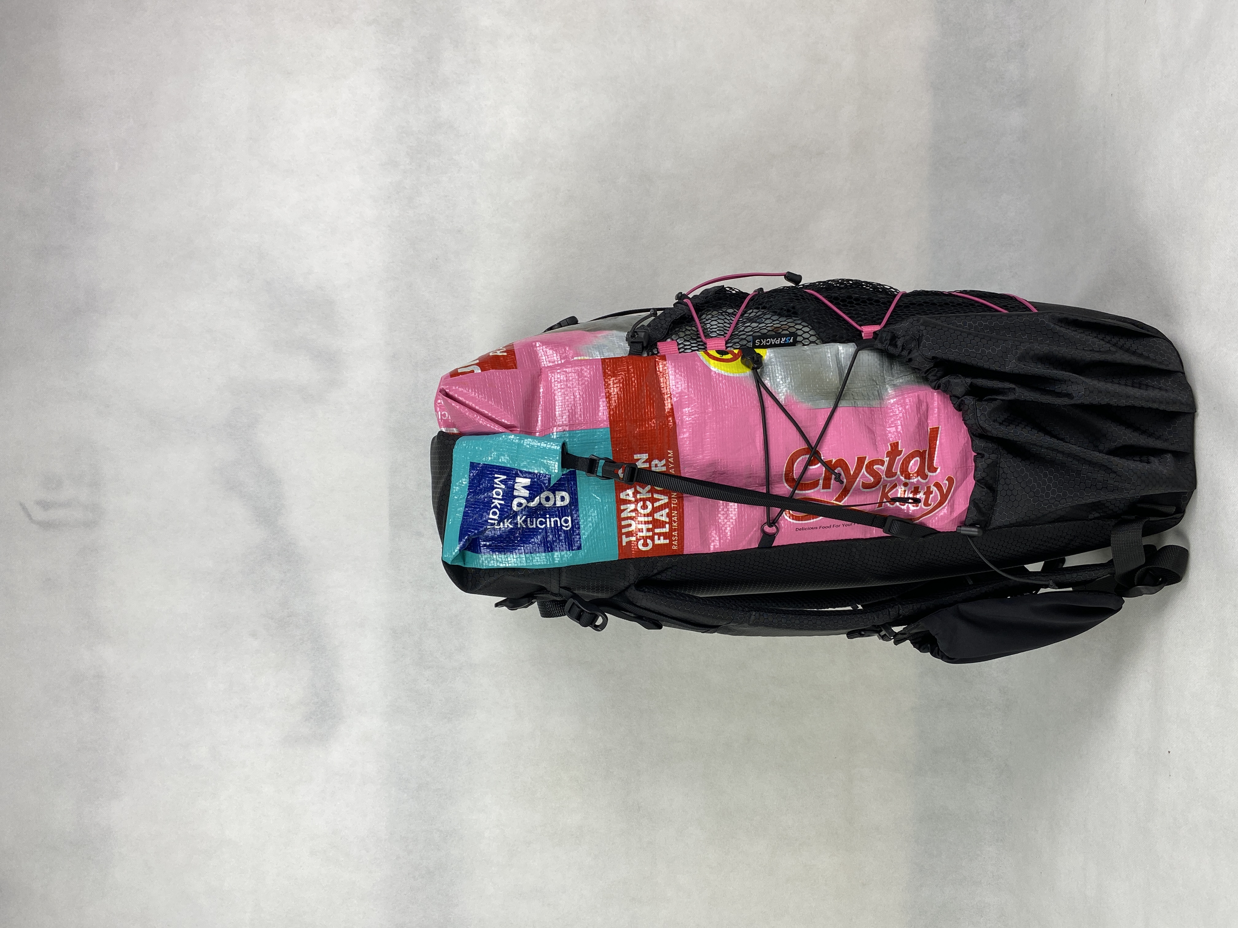 印尼YSR 背包 貓糧袋升級改造 Upcycle 輕量化 ultralight 背包 背囊