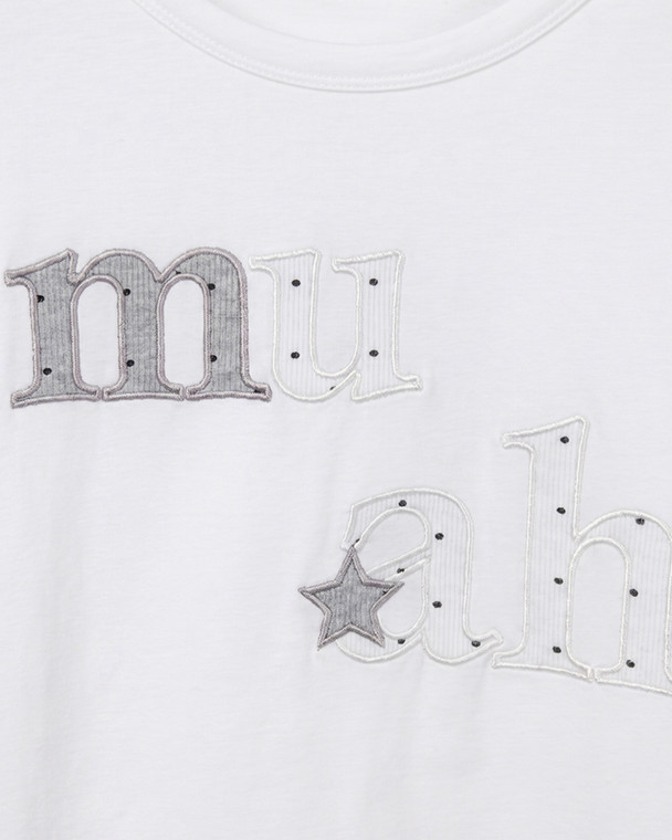 Muah Muah Dot Atar Patch Tee