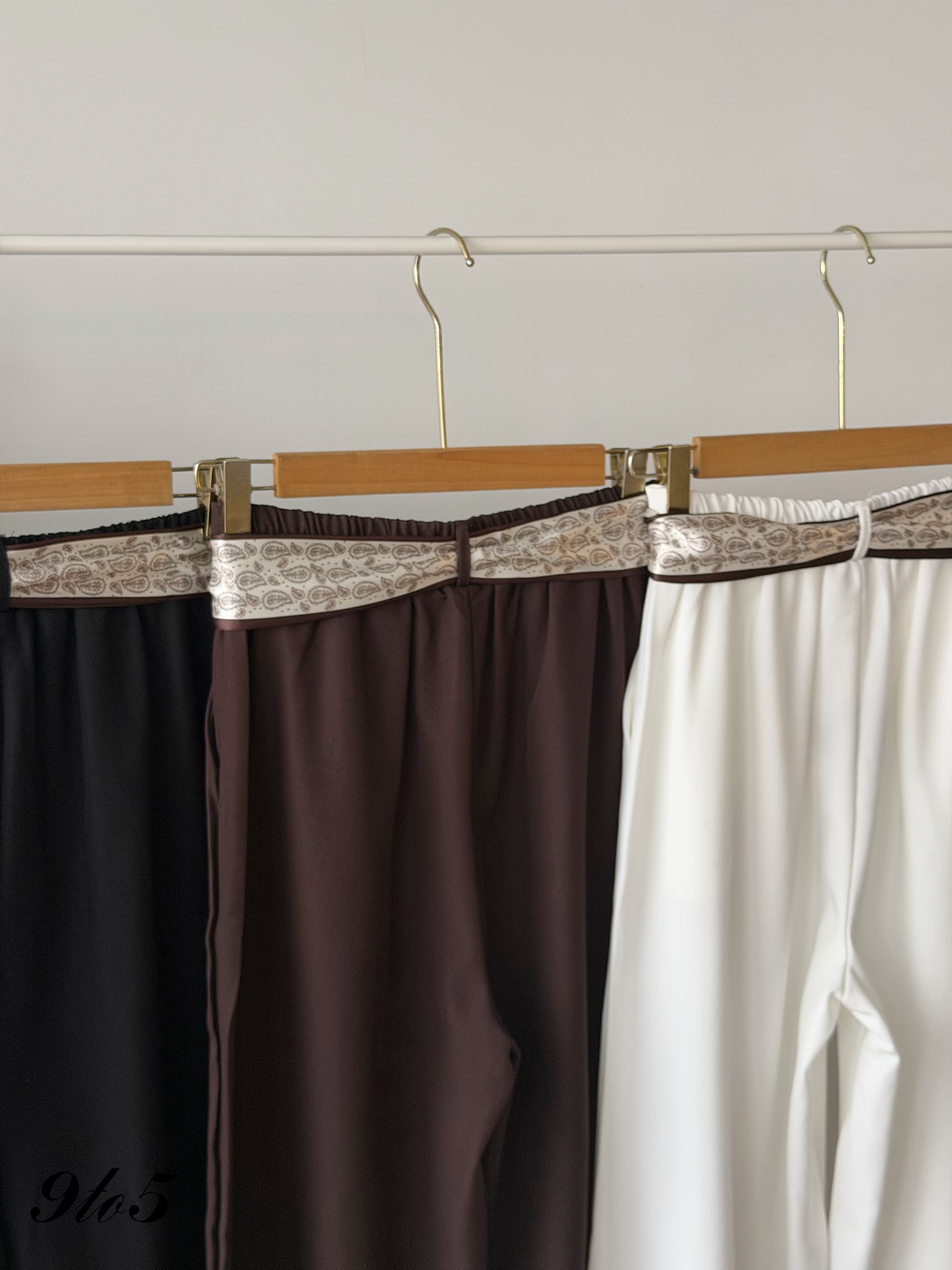 S2025 Wide Leg Long Pants - 3 Colors